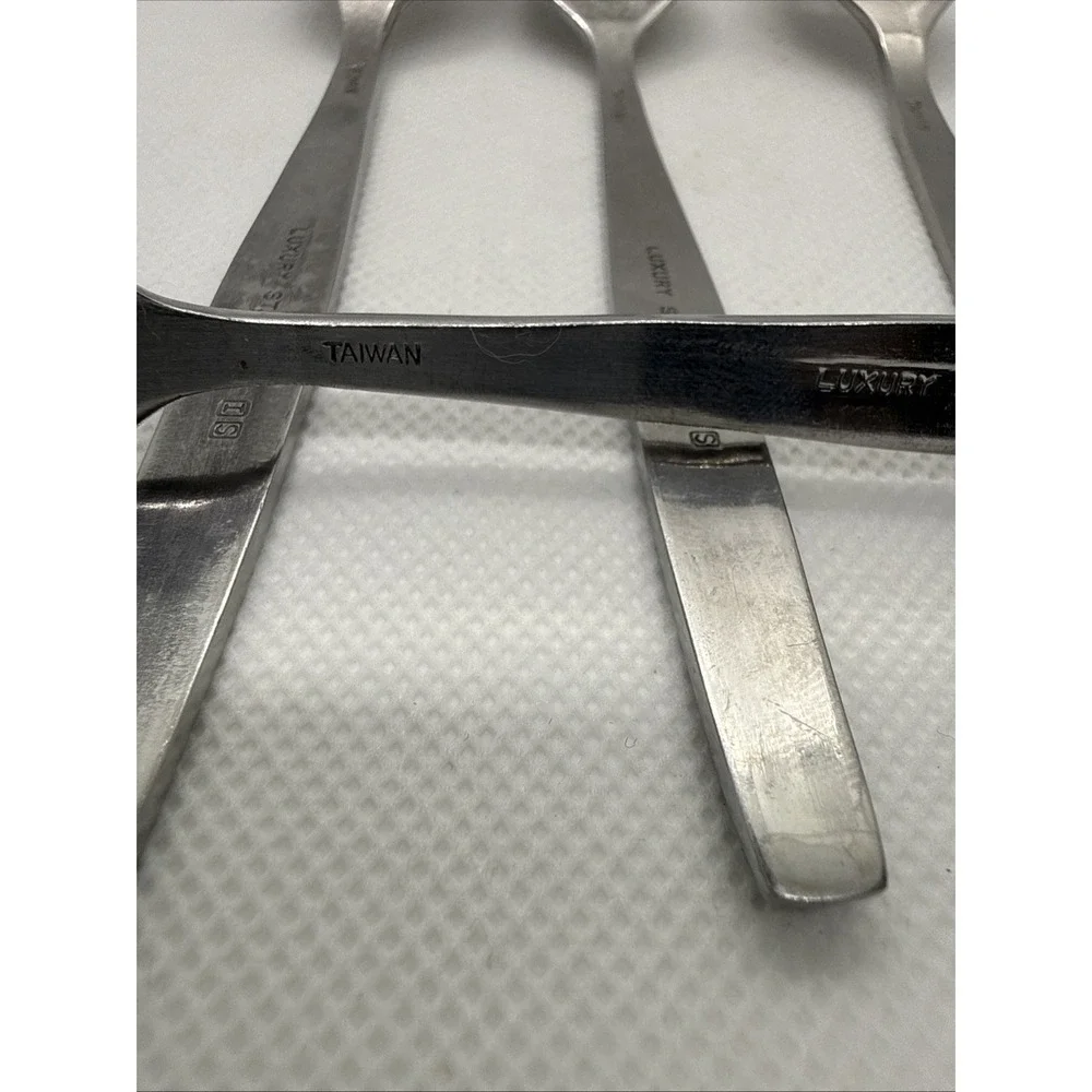 Granada Rose Dinner Forks Luxury Stainless Set 4 Floral Japan Vintage Flatware